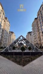 дом асанбай: 3 бөлмө, 109 кв. м, Элитка, 6 кабат, ПСО (өзү оңдоп түзөтүп бүтүү үчүн) — 3