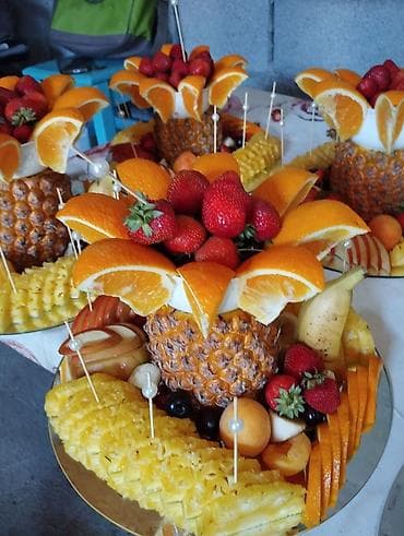 Выездные банкеты | Повара | Фуршетный стол