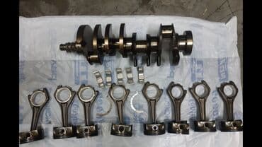 Рендж Ровер 5.0 суперчарджер, коленвал, шатун, поршень
