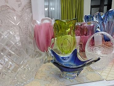 table lamp: Наборы декоративного стекла: кувшины с стаканами и вазы - Набор 1 — 7