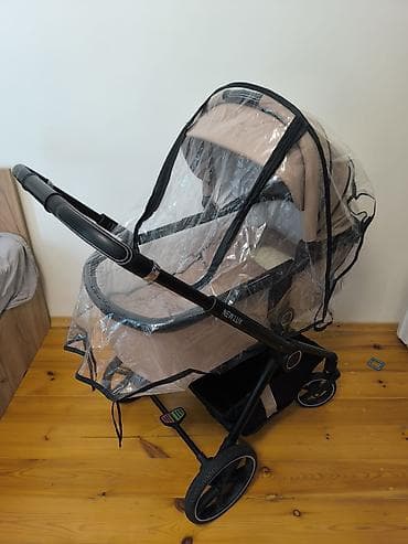 бала: Балдар арабасы, Башка бренд, түсү - Күрөң, Колдонулган, Өзү алып кетүү — 4