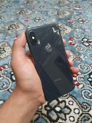 Техника и электроника: IPhone Xs, Б/у, 64 ГБ, Черный, Чехол, 50 % — 7