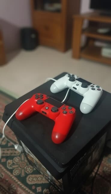 switch lite: Игровая консоль Sony PlayStation 4 слим . прошитый .с двумя — 1