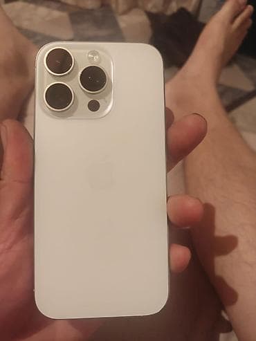 mac mini m1: IPhone 16 Pro, Б/у, 128 ГБ, White Titanium, 94 % — 1