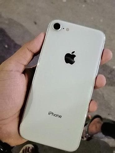 телефоны xiaomi redmi 10 с: IPhone 8, Б/у, 256 ГБ, Белый, Кабель, 100 % — 2