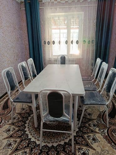 кухонный уголок фото и цены бишкек: Кухонный стол и стул, Новый, Платная доставка — 11