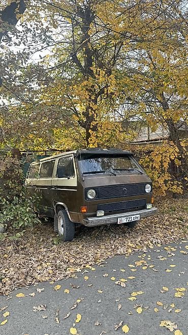 Продажа авто: Volkswagen Transporter: 1986 г., 1.6 л, Механика, Бензин, Минивэн — 2