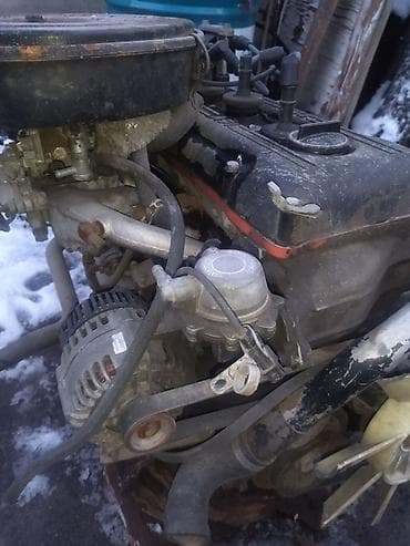 Унаа электрик тетиктери: Двигатель ЗМЗ-402 (карбюраторный) в сборе с навесным и механической — 3