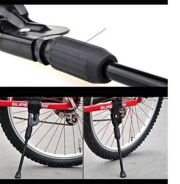 Велосипеды: Алюминиевая подножка West BIKING для велосипеда! 🚴‍♂️ ✅ Изготовлена — 3