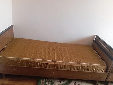 Односпальная кровать с матрасом, в двух экземплярах - Размер