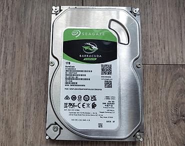 Накопитель для ПК, Б/у, Seagate, HDD, 1 ТБ, 3.5", Для ПК