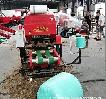 Үй жаныбарлары: Под заказ ! Упаковочная пресс машина для пшеничного сена, соломы и — 6