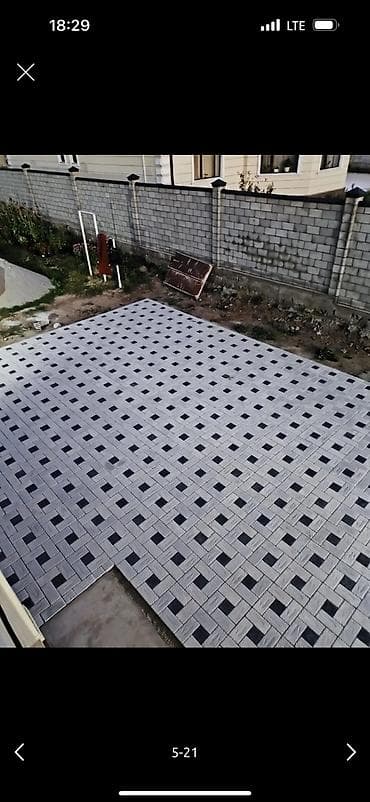 аренда декор: Тротуарная плитка, Другая модель, Под камень, Для двора, Новый — 8