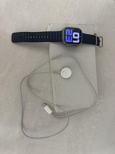 Смарт-часы: Apple Watch Ultra 2 Ocean Band (тёмно‑синий). Полный комплект — 1