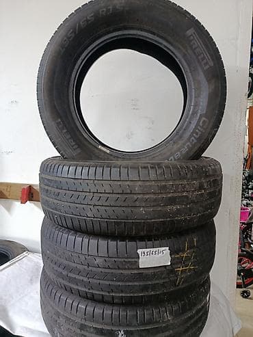 Шины 195 / 65 / R 15, Лето, Б/у, Комплект, Легковые, Япония, Pirelli