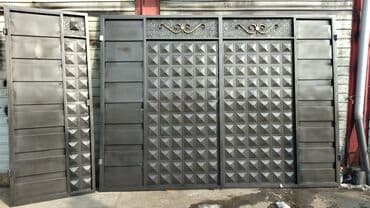 ворота для дачи: Ворота, распашные откатные, металл Россия, отличного качества — 8