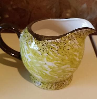 Идиш-аяк: Винтаж, Стеклянный графин - 300 сом - Керамический кувшин-сливочник с — 3