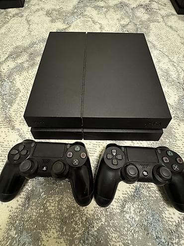 Игровая консоль Sony PlayStation 4 Fat с двумя беспроводными