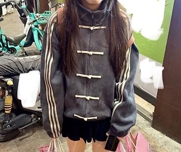 Толстовки, худи: Adidas Chinese New Year Jacket - Материал: плотный мягкий — 1
