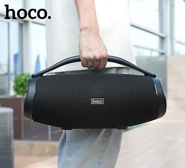 hoco dk2: Портативная беспроводная акустика Hoco (боombox-колонка с ручкой — 4