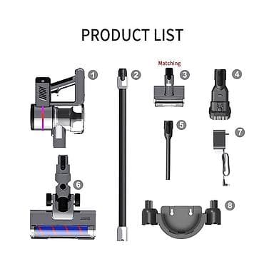 bluetooth keyboard: Беспроводной вертикальный пылесос BW850 - Мощная циклонная система — 2