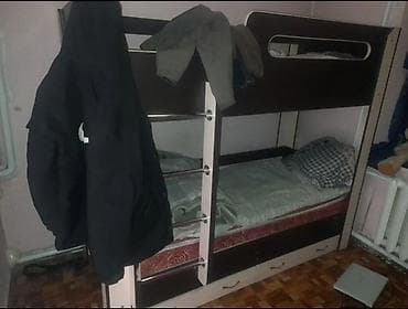бу мебел шкаф: Спальный гарнитур, Б/у, Односпальная кровать, Шкаф, Двухъярусная кровать, Кыргызстан, Дерево, Платная доставка, Самовывоз, Бесплатная доставка, цвет - Бежевый — 6
