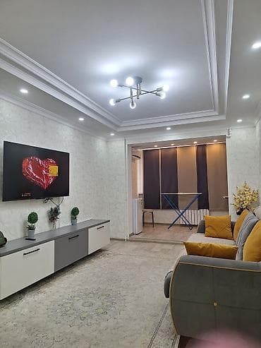 квартира аренда квартир: 1 комната, Люкс, элитка, 3 мкр, Душевая кабина, Постельное белье, Кондиционер — 2