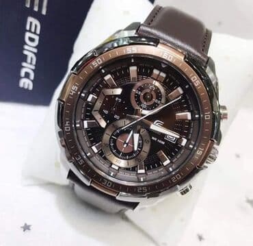 часы наручные бишкек: EDIFICE Модель EFR-539L ___ Функции : секундомер, дата — 1