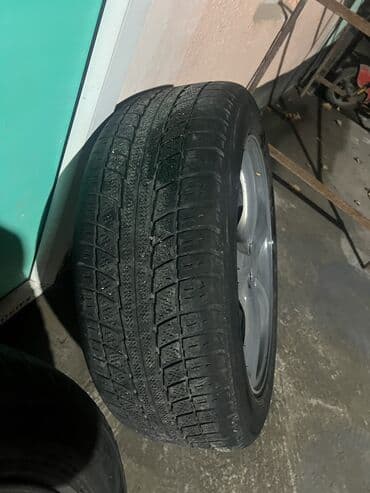 шинный центр бишкек прайс лист 2021: Дөңгөлөктөр монтажда 215 / 55 / R 17, Кыш, Колдонулган, Комплект, Жеңил унаалар, Куйма, тешиктери - 5 — 7