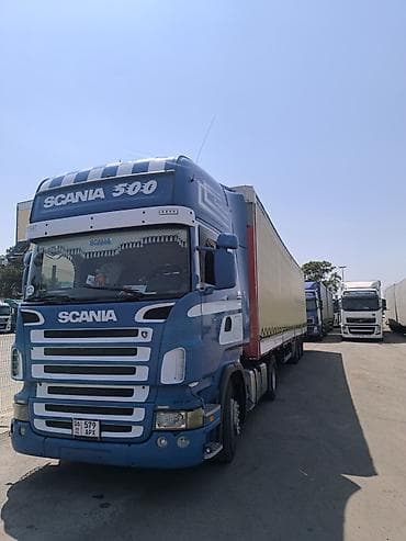 r20 prado: Тягач, Scania, 2000 г., Тентованный — 3