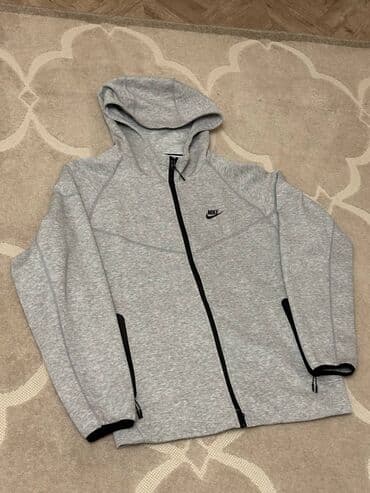 Толстовки: Мужская толстовка, XL, Nike, Новый, цвет - Серый — 2