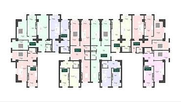 панорама парк авангард: Строится, Элитка, 1 комната, 44 м² — 5