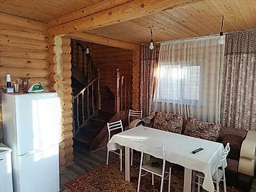 кв манас: Двухэтажный срубовой дом с балконом и террасой. Планировка и — 2