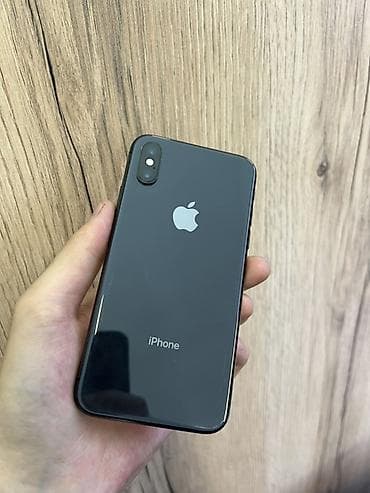IPhone Xs, Б/у, 256 ГБ, Черный, Защитное стекло, 89 %