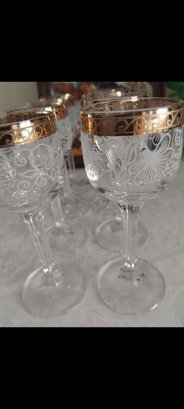 набор из германии: Листайте фото. 1) ФУЖЕРЫ 8шт высота 16 см.+ РЮМКИ 8шт. высота 12 см — 4