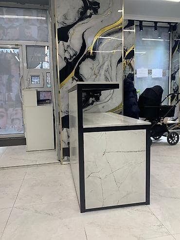 бизнес работа: Стойка ресепшен/администраторский стол - Компактная угловая стойка с — 3