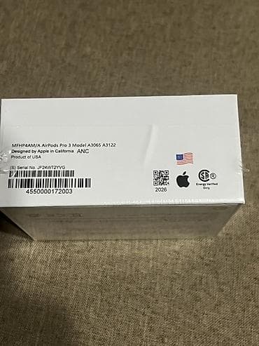 Аудиотехника: AirPods Pro 3 (модель A3065/A3122) — беспроводные наушники с активным — 3