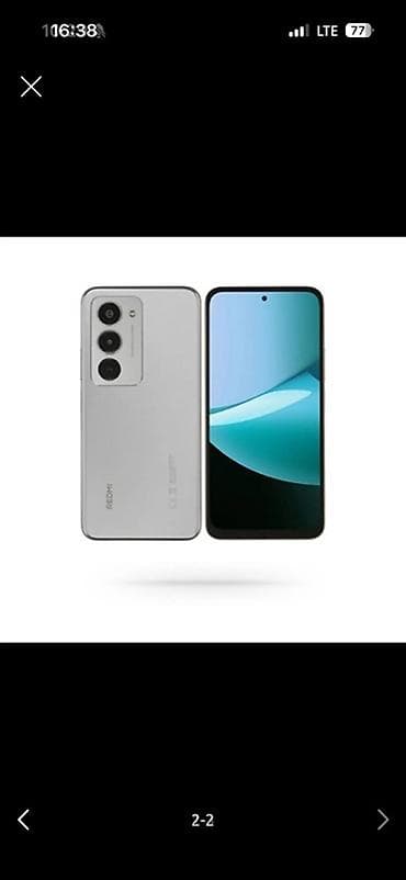 Redmi, Redmi 15, Б/у, 128 ГБ, цвет - Серебристый, 2 SIM