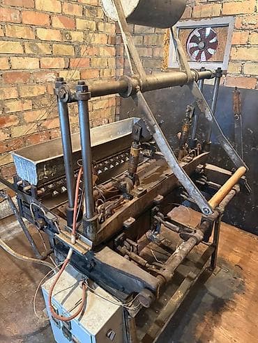 Станок по выпички ражков Хрустящий вафельный стаканчик