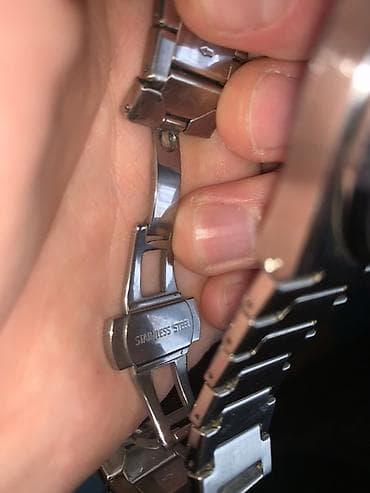 Аксессуарлар: Классикалык сааттар саат, Tissot, Швейцария, Суу өткөрбөөчү, Эркектердики — 7