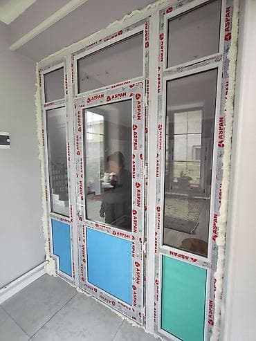 Решетки на балкон: Пластиковое окно на заказ, Тип окна: Балконные, Декоративные особенности: Фрамуга, Платная установка, Без рассрочки — 2