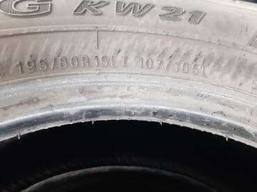 зимние шины матиз: Шины 195 / 80 / R 15, Зима, Б/у, Комплект, Корея, Marshal — 7