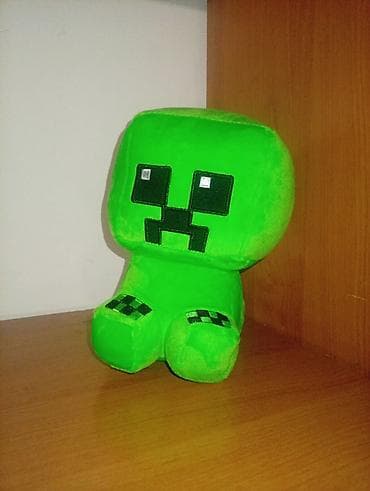 playstation memory card: Мягкая игрушка Крипер (Minecraft) - Персонаж: Creeper из игры — 2