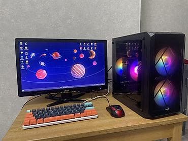 venom computer: Компьютер, ОЗУ 16 ГБ, Для работы, учебы, Б/у, AMD Ryzen 5, NVIDIA GeForce GTX 1660 Ti, SSD — 2