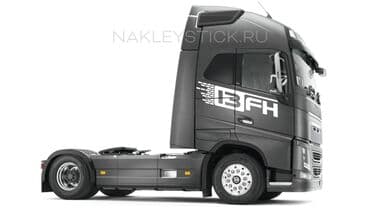 дом на обмен: Наклейка для грузовых авто любой сложности — 11