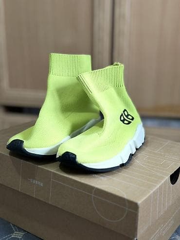 детские теннисные кроссовки: Мужские кроссовки, 32, & Other Stories, Б/у, цвет - Желтый, Самовывоз — 2