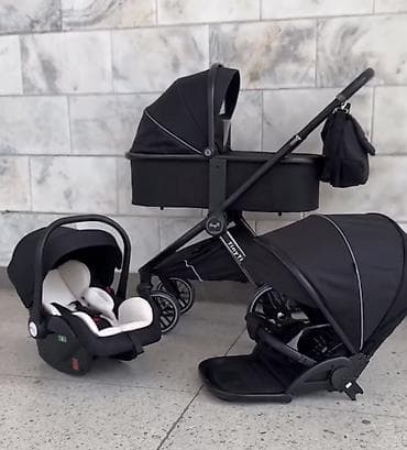 ходунки толокар: Детская коляска 3 в 1 (люлька + прогулочный блок + автолюлька) В — 1