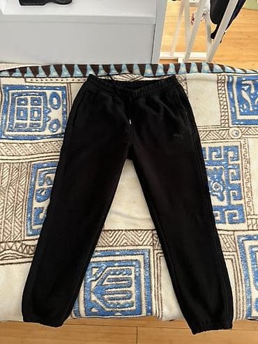 Мужские брюки, L, Puma, Б/у, цвет - Черный, Самовывоз at lalafo.kg Мужские брюки, L, Puma, Б/у, цвет - Черный, Самовывоз