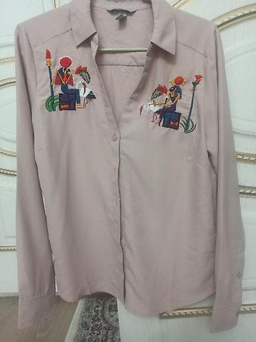 полосатые рубашки женские: Рубашка женская. s. Рукава закатывала. классно смотрелась поверх — 4