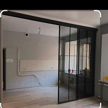 На заказ Лофт-перегородка, Для офиса, Монтаж